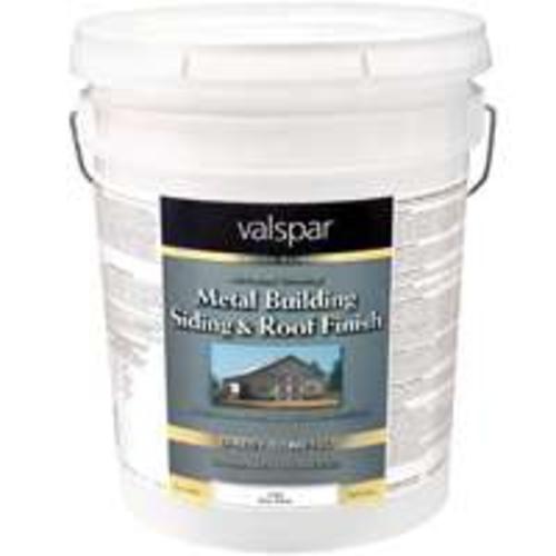 Valspar 27-4260 Metal Building Paint, 5Gal