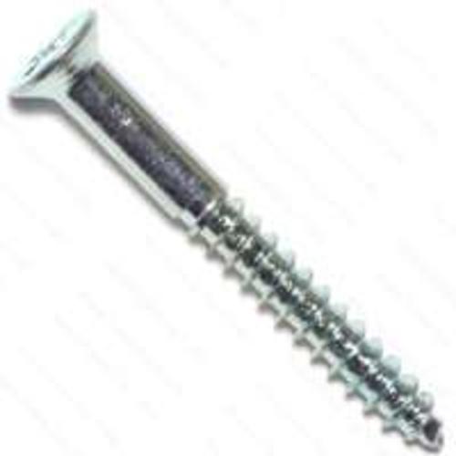 Midwest Products 02558 "Zinc-Plated" Flat Head Wood Screw 1.5"X8"