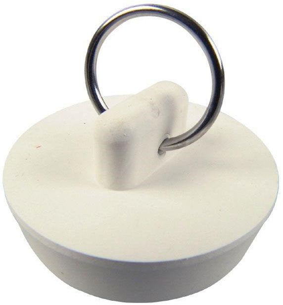 Danco 9D00080226 Rubber Drain Stopper, 1-3/8", White