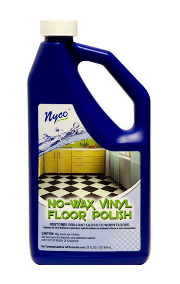 Nyco NL90411-903206 No Wax Vinyl Floor Polish, 32 Oz