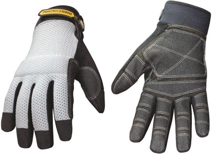 Youngstown 04-3070-70-XL Mesh Top Reinforced Palm Glove, X Large