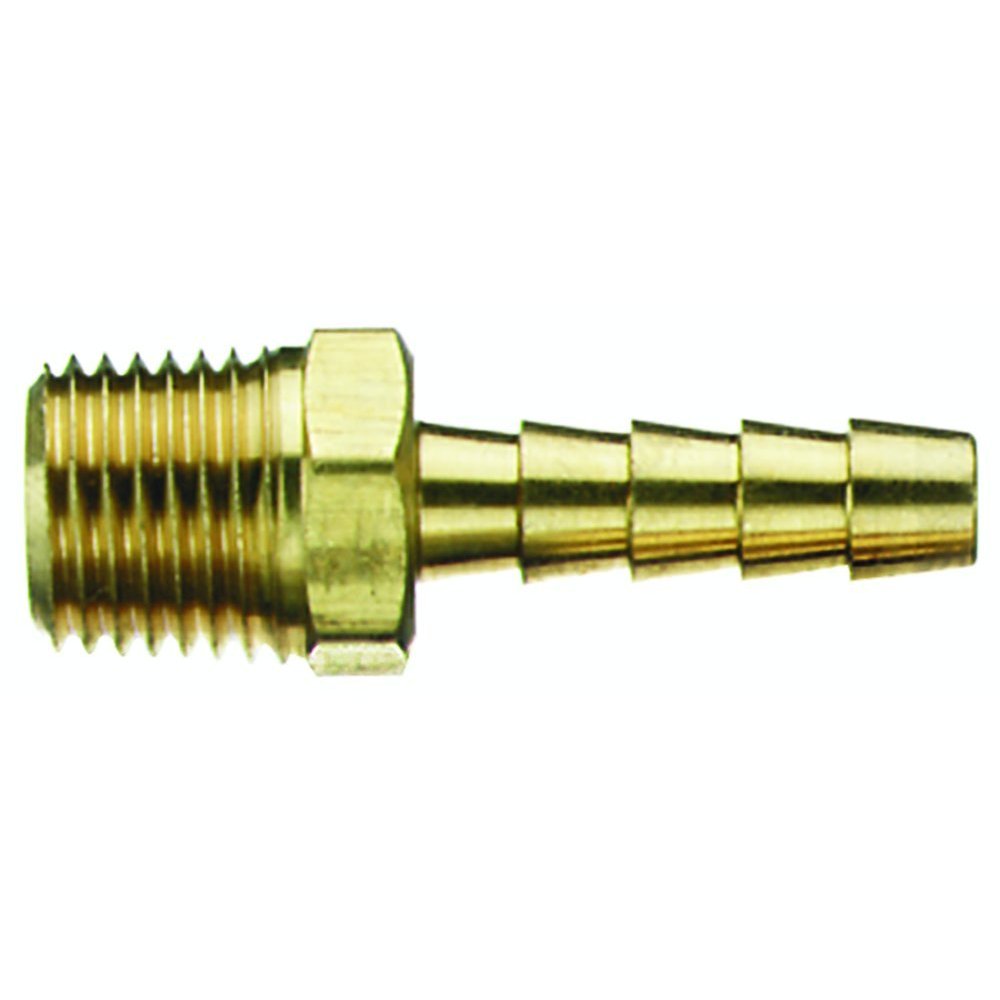 Tru-Flate 21-133 Male Hose End Barb Type Hose Fitting, 5/16"