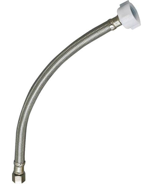 Plumb Pak PP23843 Toilet Supply Lines Tube, Stainless Steel, 12"