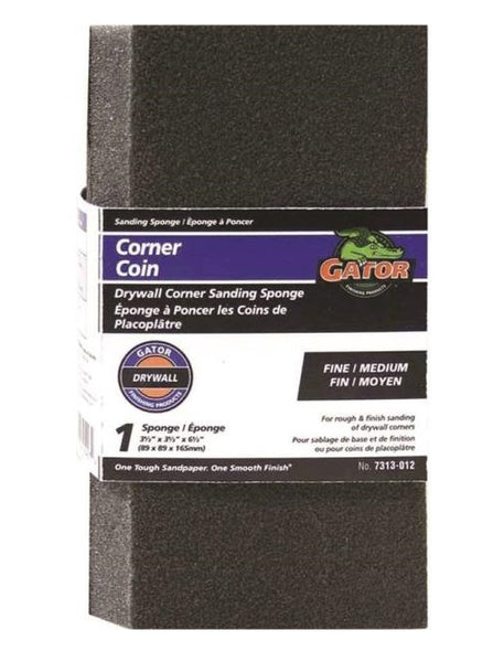 Gator 7313-012 Drywall Corner Sponge, Large, Aluminum Oxide
