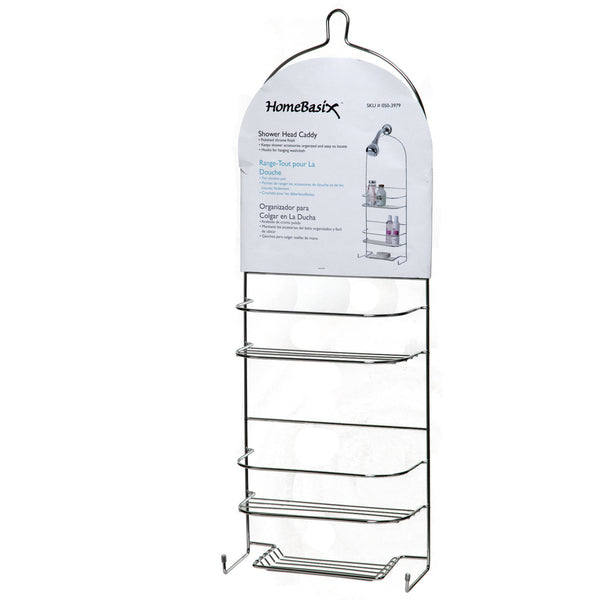 Simple Spaces SS-5786-CH-3L Shower Caddy, Chrome