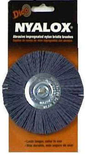 Dico Products 541-784-4 Nylon Wheel Brush  4"