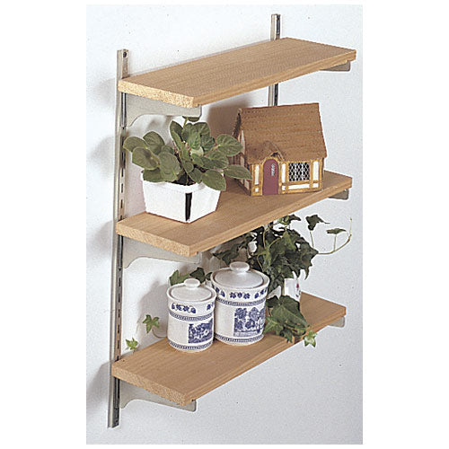 Knape & Vogt 80AN060 Steel Shelf Standard 5' Anochrome Finish