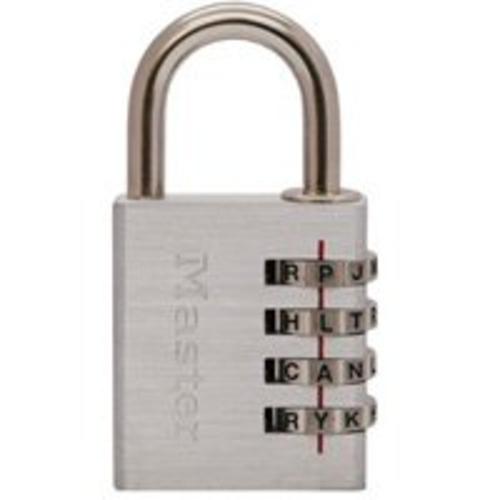 Master Lock 643DASTWD Set Your Own WORD Combination Padlock, Assorted, 1-Qty