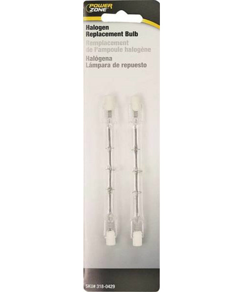 Power Zone ORHLB500T32P T3 Halogen Bulb, 500 W