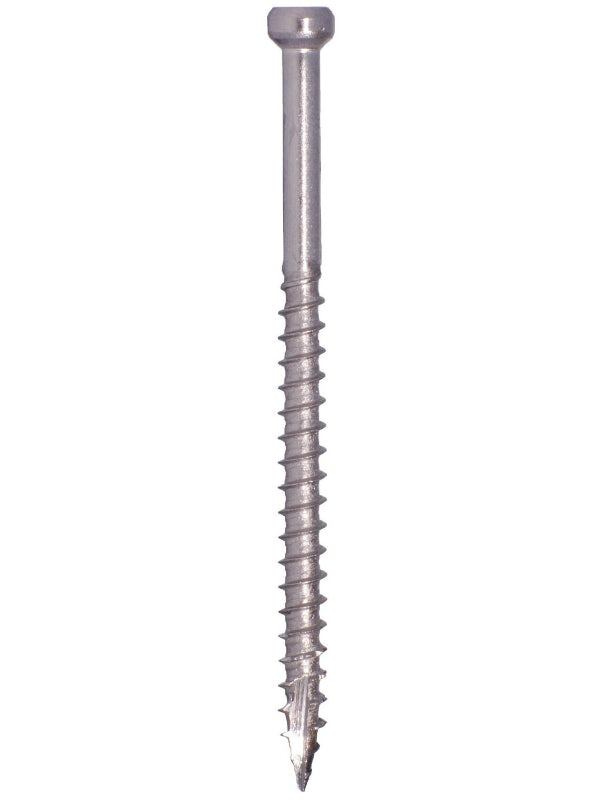 GRK 37724 Stainless Steel Finishing Trim Head Screws, #8 x 1-1/2"