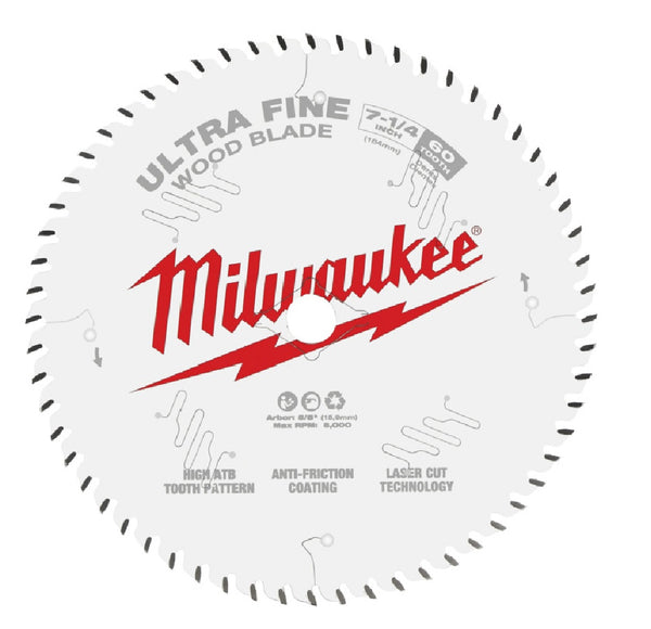 Milwaukee 48-41-0730 Circular Saw Wood Cutting Blades