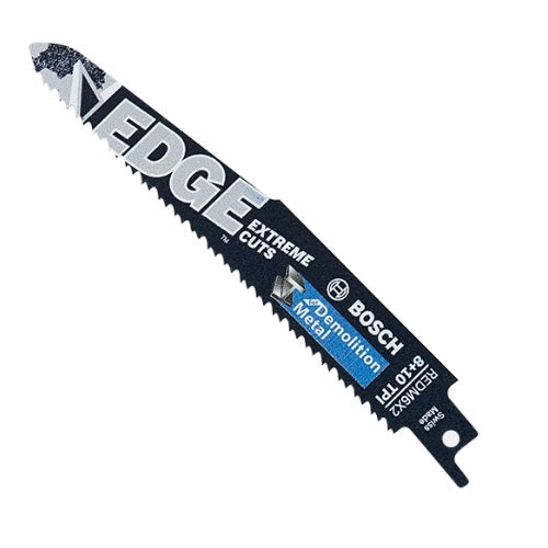 Bosch REDM6X2-25B Edge Reciprocating Saw Blades, 6"