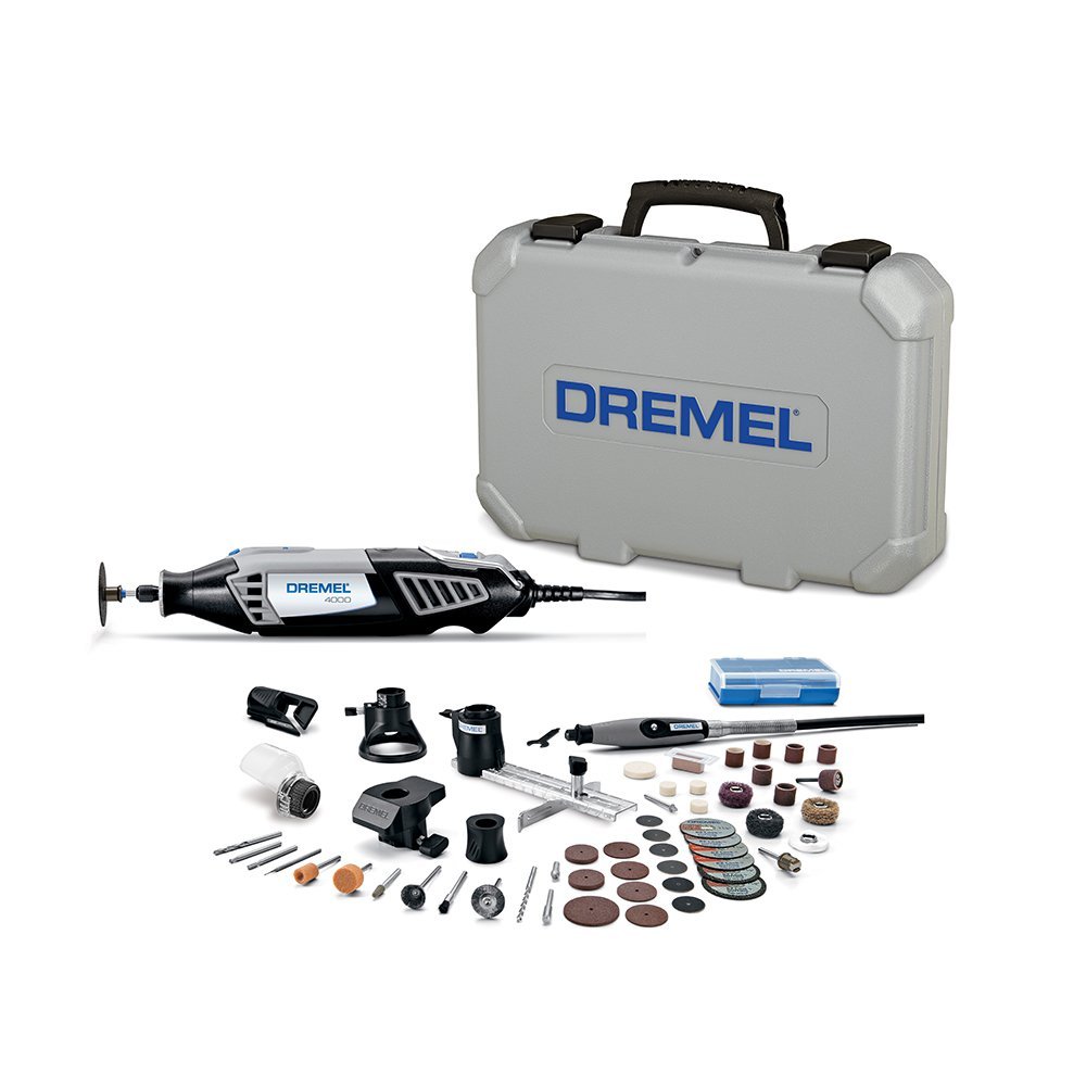 Dremel 4000-6/50 High Performance Corded Rotary Tool Kit, 120 V, 1.6 A –  Toolbox Supply