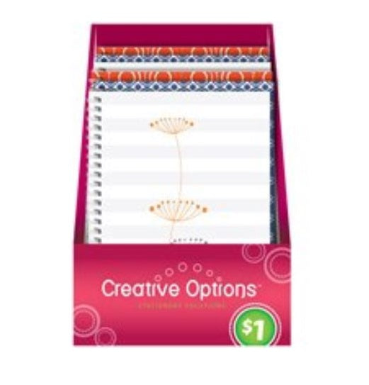 Creative Options 9913 Spiral Notebooks