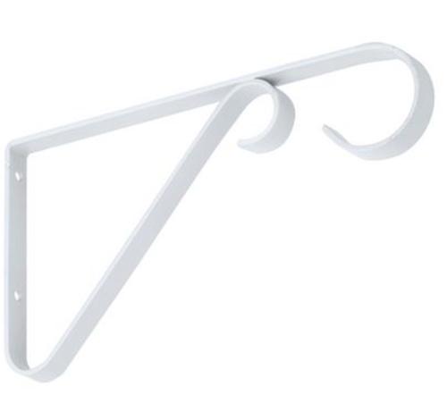 Stanley Hardware 274-522 Plant Brackets, White, 6"