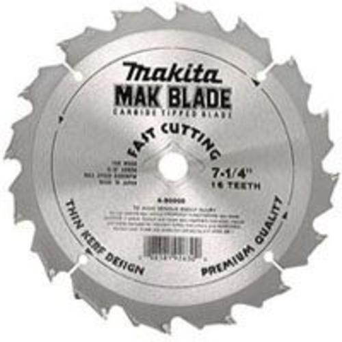 Makita A90009-B-10 Tungsten Carbide Circular Saw Blade, 7-1/4"