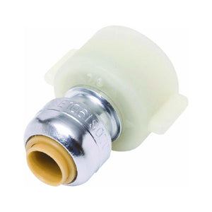 SharkBite U3525A Push Connect Fitting, 1/4"x1/2"