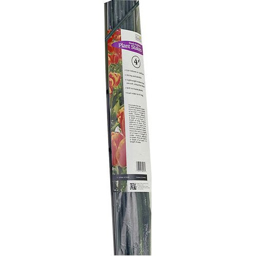 Gardener's Blue Ribbon BB4 Green Bamboo Plant Stakes, 4'