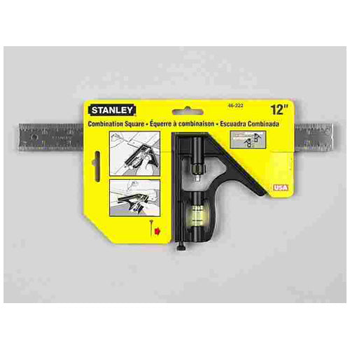 Stanley 46-222 "Jobmaster" Combination Square 12"