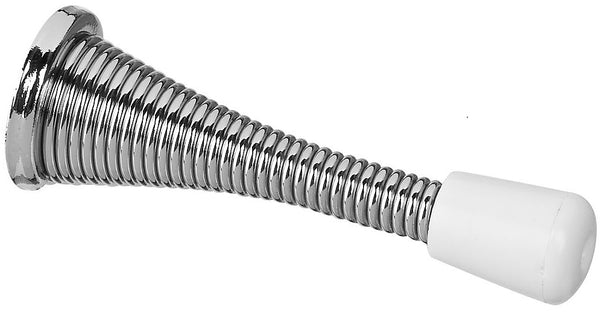 National Hardware S807-339 V8023 Spring Door Stop, 3", Chrome