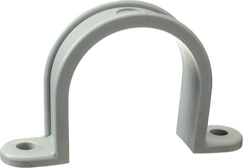 Halex 71207B Pvc Two Hole Conduit Strap, 3/4"