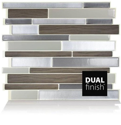 Smart Tiles SM1050-1 Milano Argento Decorative Wall Tile