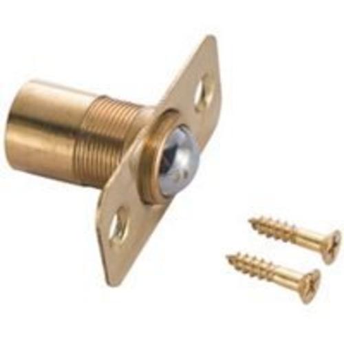 Mintcraft CB-B04PB Round Corner Ball Catch, 13/16", Polished Brass