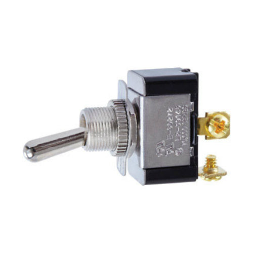 Jandorf 61132 Single Pole Toggle Switch, 10 Amp, 125 Volt