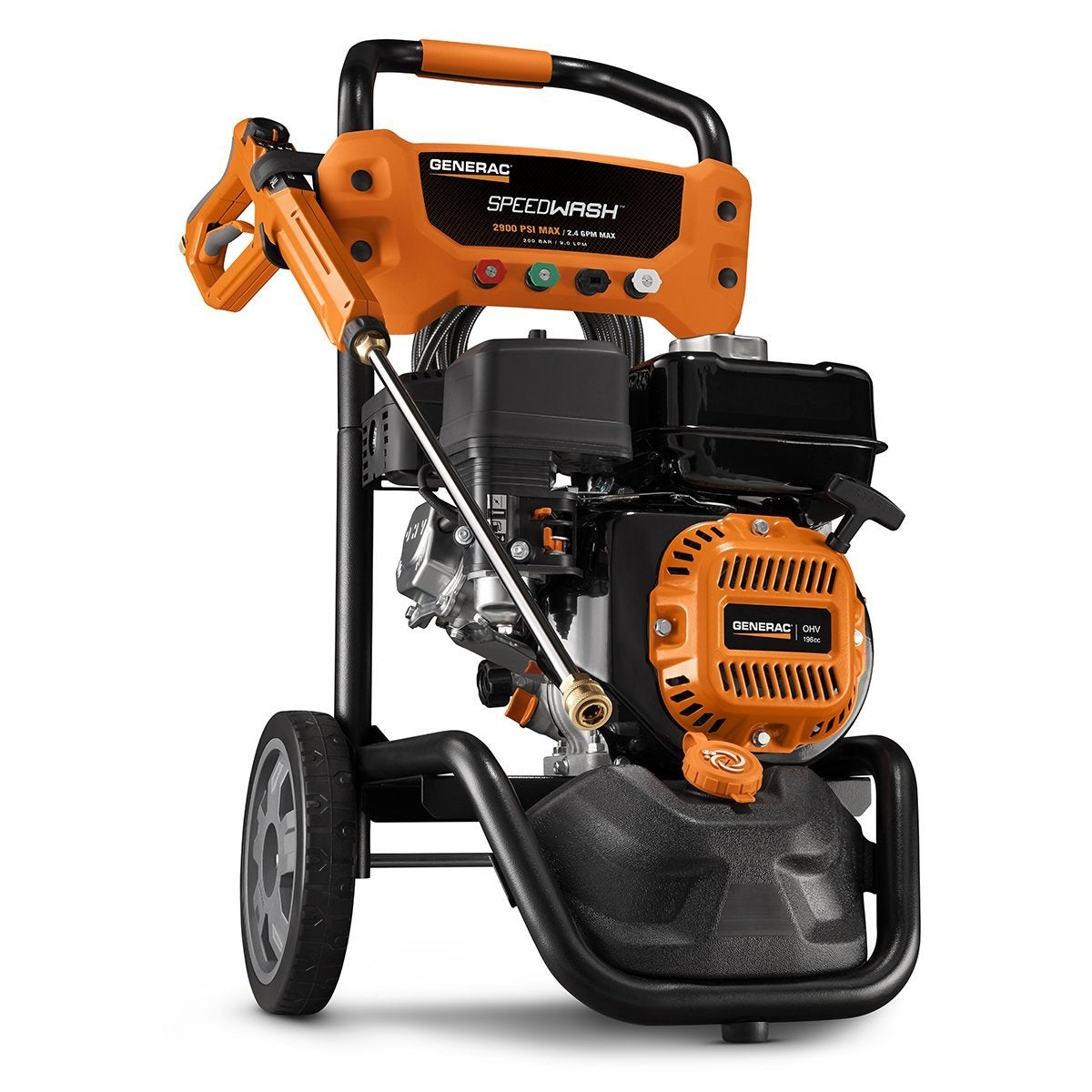 Generac 6882 Speedwash Gas Pressure Washer, 2900 PSI
