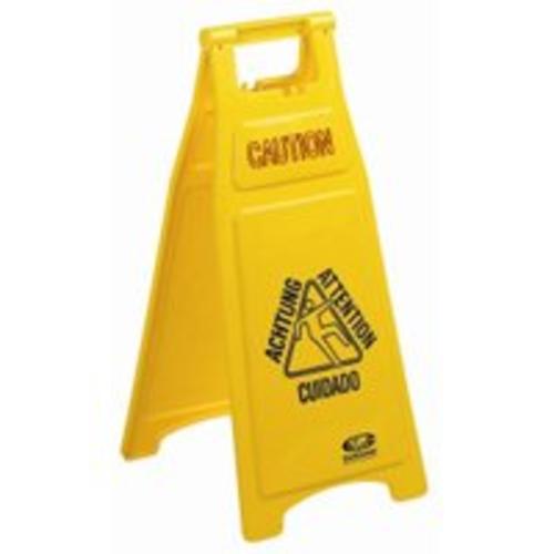 Continental Commercial 119 Caution Wet Floor Sign, 26"
