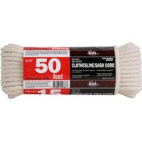 Koch 5600624 Clothesline/Sash Cord 3/16 X 50"