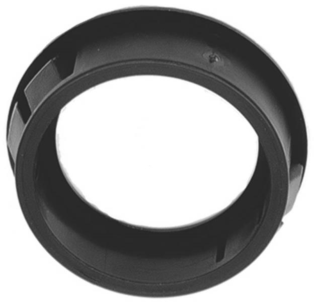 Jandorf 61430 Black Nylon Bushing, 1-3/8" x 1", Card Of 2