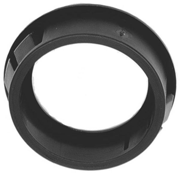 Jandorf 61430 Black Nylon Bushing, 1-3/8" x 1", Card Of 2