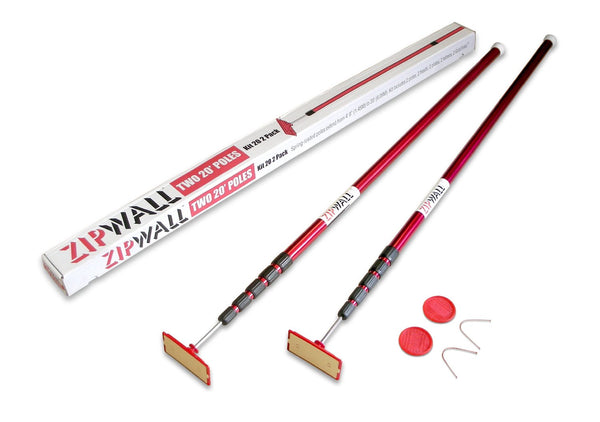 Zip Wall KT20  Spring Load Pole, 20&#039;