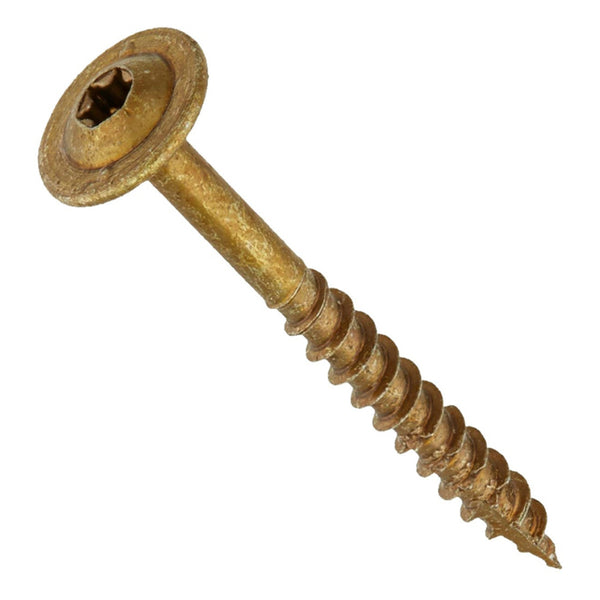 GRK Fasteners 113081 Low Profile Washer Head Drive Style Cabinet Screw, #8 x 2-3/4"