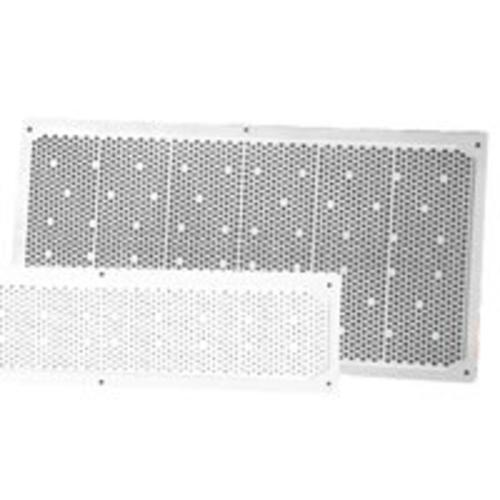 Duraflo 641608 Plastic White Soffit Vent, 16" x 8"