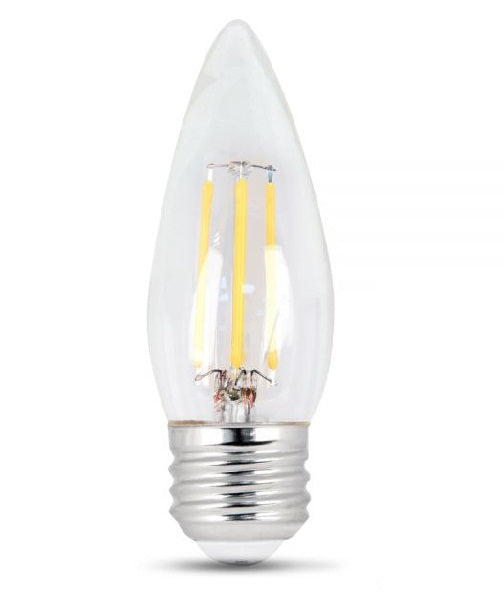 Feit Electric BPETC25/827/LED/2 Dimmable LED Light Bulb, 3W