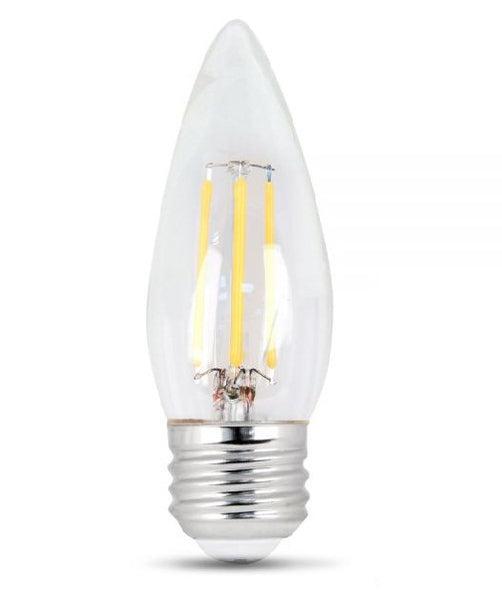 Feit Electric BPETC25/827/LED/2 Dimmable LED Light Bulb, 3W