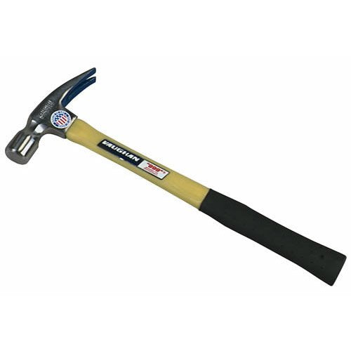 Vaughan & Bushnell FS999L Smooth Face Fiberglass Handle Hammer, 16"