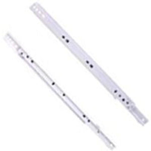 Knape & Vogt 1284PWH400 Euro Drawer Slide 400mm, White