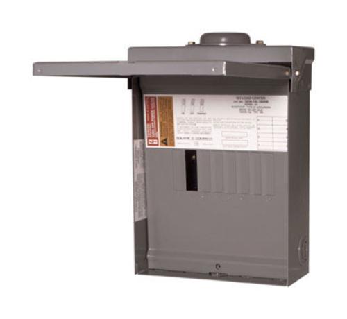 Square D QO816L100RBCP Outdoor Main Load Center, 100 Amp