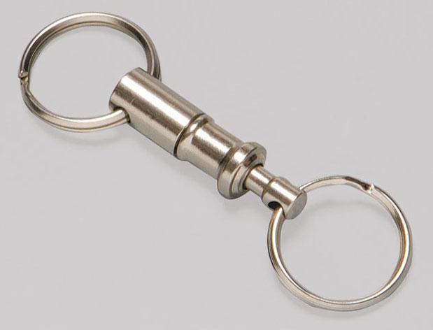 Hy-Ko KB116 Quik Release Key Ring, 3"