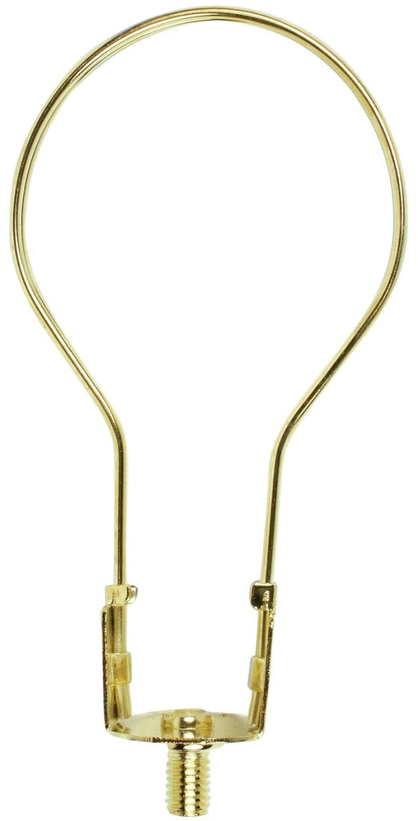 Jandorf 60120 Bulb Adapter Clip, Brass Finish