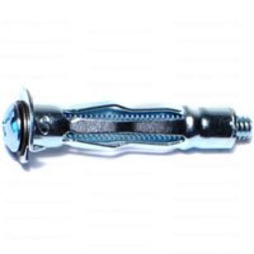 Midwest 21875 Short Hollow Wall Anchor 1/4, Zinc