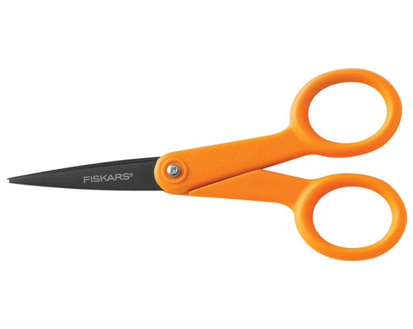 Fiskars 99947097J Non-Stick Detail Scissors No. 5, 5"