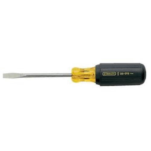 Stanley 66-090 Standard Tip Slotted Screwdriver, 1/4"x4"