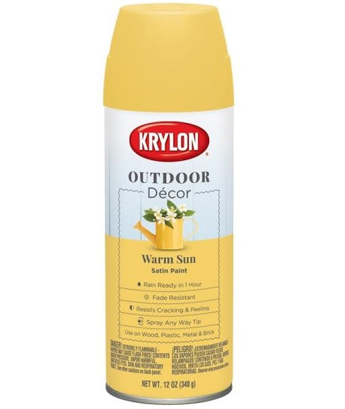 Krylon K09331000 Outdoor Decor Spray Paint, 12 Oz