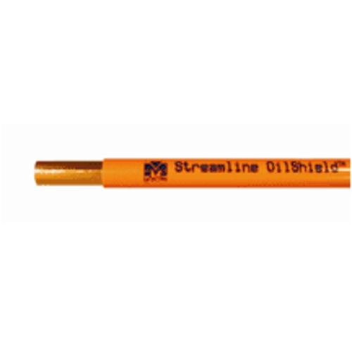 Streamline DG06050 Copper Tube, Orange Plastic Coated, 3/8" x 50&#039;