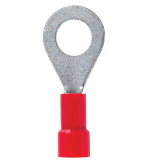 Jandorf 60976 Vinyl Insulated Terminal Ring, Red, CD/5