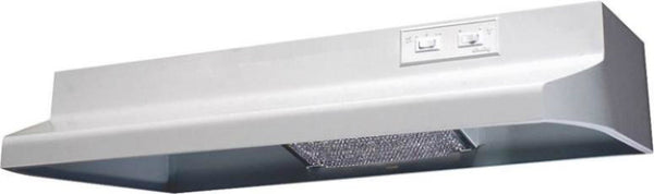 Air King AX1303 Wide Range Hood, 30", White, 160 CFM